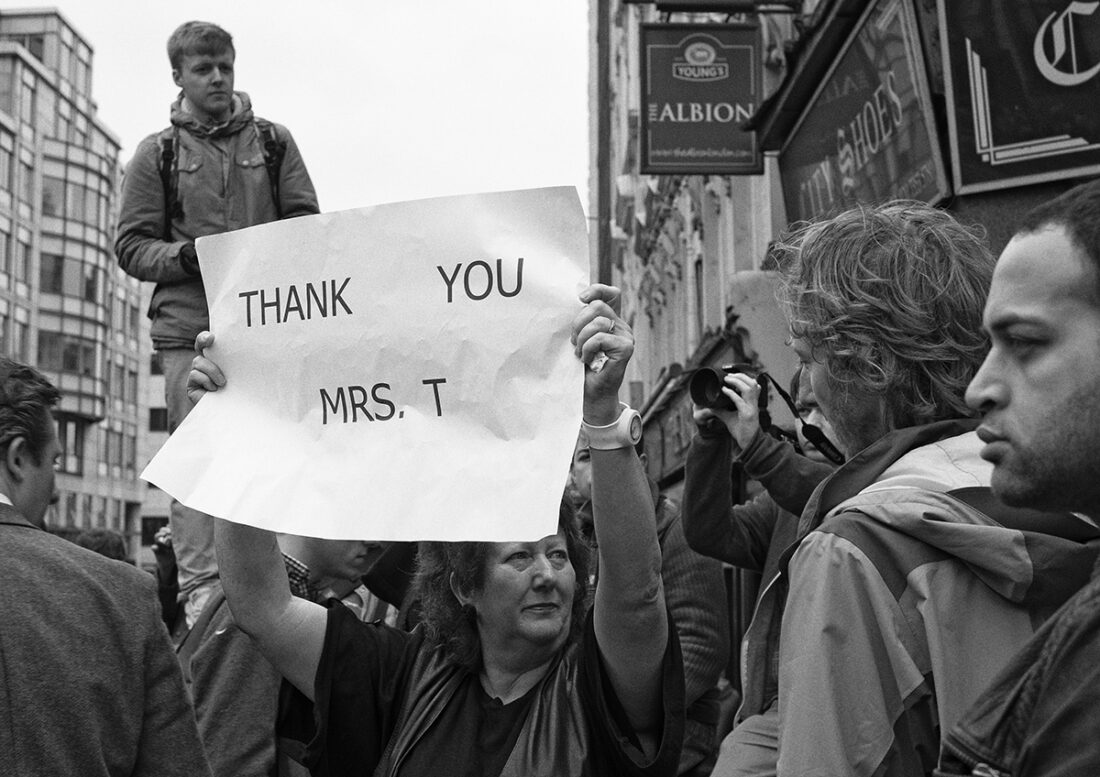 <b>Thatcher's Funeral</b> <br/> Simon Robinson