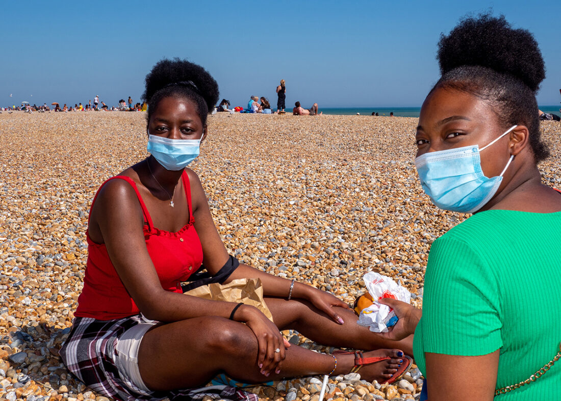 English Beaches during the COVID-19 Pandemic.