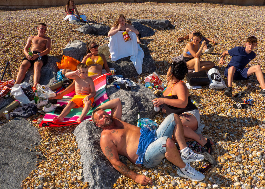 English Beaches during the COVID-19 Pandemic.