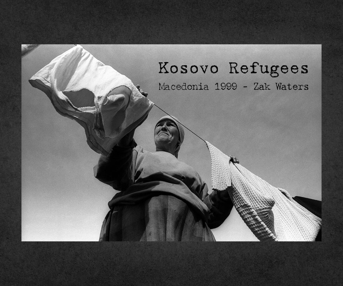 Kosovo Refugees - Macedonia 1999 Zak Waters